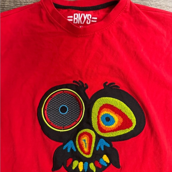 Vibrant Red Short Sleeve Tees - Picture 3 of 7